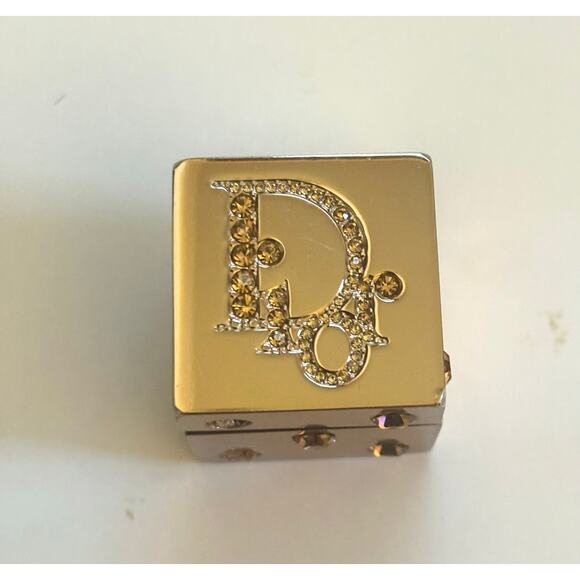 Christian Dior Other - Vintage Dior Pink Essentials Cube 263 | Rose Gold Crystal | Rare Collector’s Lip